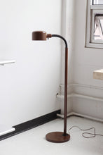 Load image into Gallery viewer, Brown Gooseneck Task Floor Lamp
