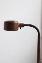 Load image into Gallery viewer, Brown Gooseneck Task Floor Lamp
