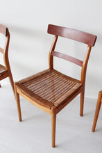 Load image into Gallery viewer, Danish Wicker Dining Chairs By Sibast
