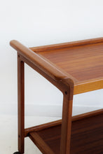 Load image into Gallery viewer, Mid Century Teak Bar Cart
