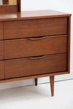 Load image into Gallery viewer, Mid Century Walnut Lowboy Set
