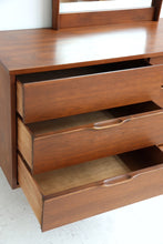 Load image into Gallery viewer, Mid Century Walnut Lowboy Set
