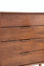 Load image into Gallery viewer, Mid Century Walnut Highboy
