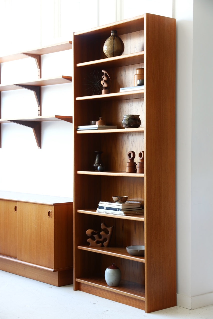 Danish Modern Teak Bookshelf