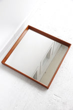 Load image into Gallery viewer, Danish Modern Teak Mirror By Pedersen &amp; Hansen
