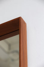 Load image into Gallery viewer, Danish Modern Teak Mirror By Pedersen &amp; Hansen
