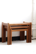 Load image into Gallery viewer, Mid Century Teak Nesting Tables
