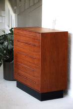 Load image into Gallery viewer, Teak Highboy Dresser by Westnofa
