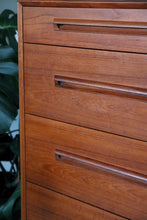 Load image into Gallery viewer, Teak Highboy Dresser by Westnofa
