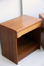 Load image into Gallery viewer, Danish Teak Nightstands
