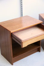 Load image into Gallery viewer, Danish Teak Nightstands
