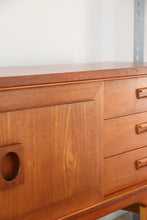 Load image into Gallery viewer, Teak Sideboard With Oversized Pulls
