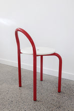 Load image into Gallery viewer, Tubular Red Post Modern Chairs
