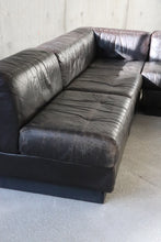 Load image into Gallery viewer, Modular Leather Sectional By Gerard Guermonprez
