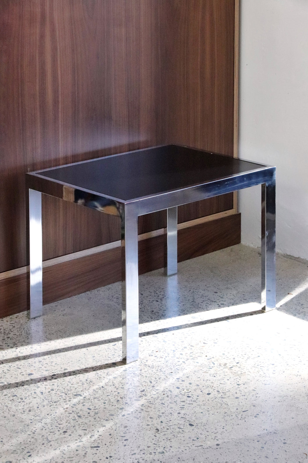 Chrome Parsons Style Side Table