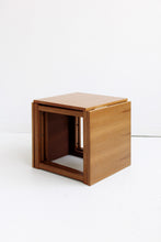 Load image into Gallery viewer, Danish Modern Interlocking Cube Nesting Tables
