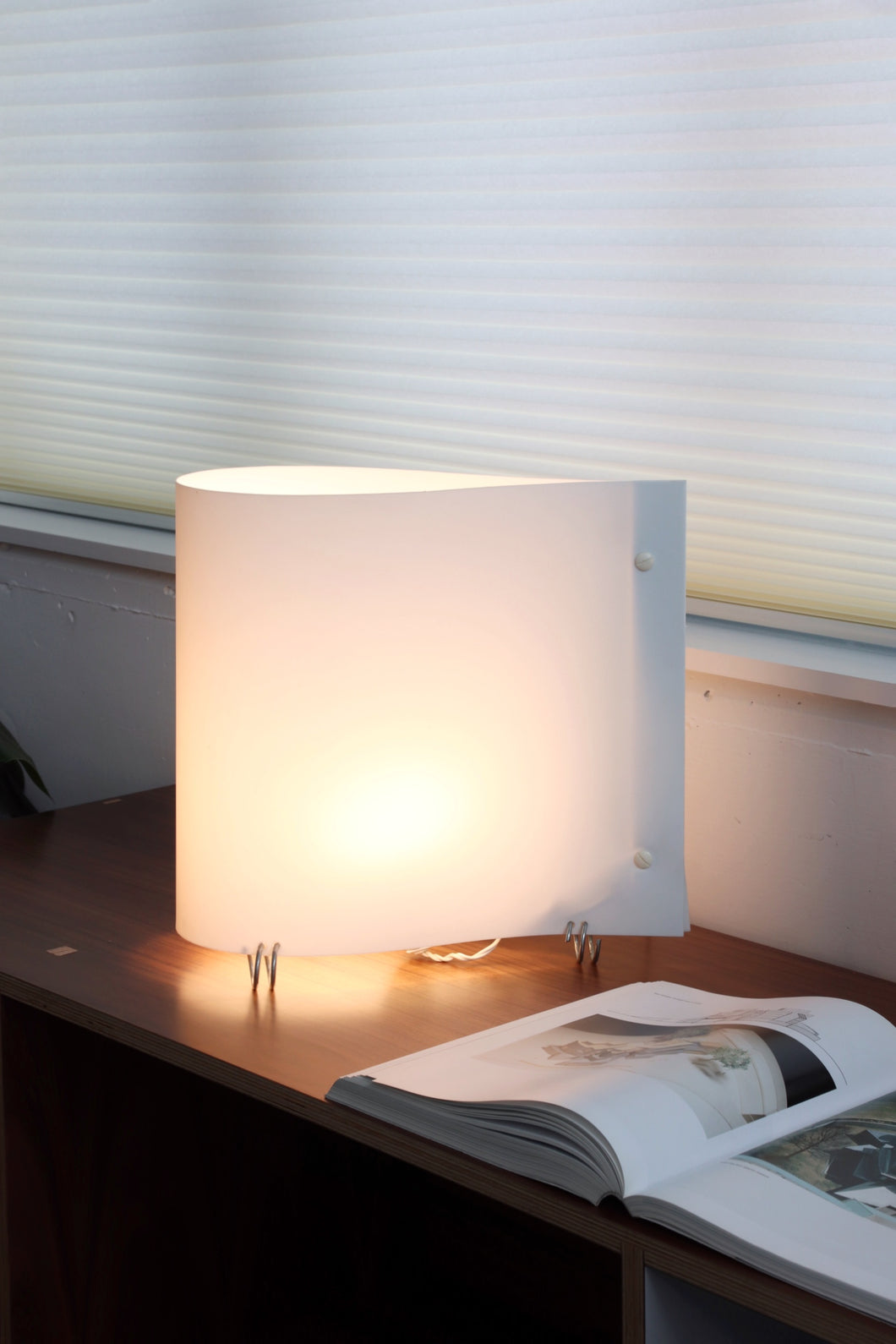 Plastic Shade Lamp