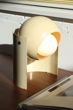 Load image into Gallery viewer, Cream Space Age Eyeball Lamp
