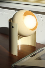 Load image into Gallery viewer, Cream Space Age Eyeball Lamp
