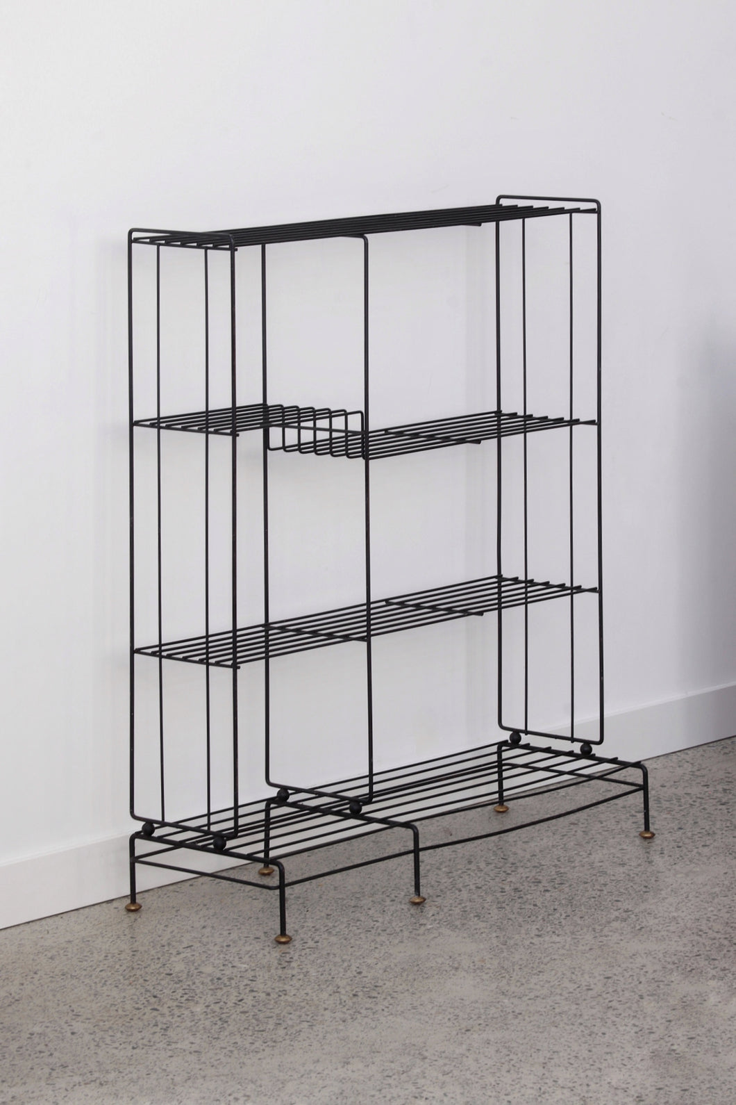 Mid Century Iron Shelf