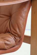 Load image into Gallery viewer, 70&#39;s Finnish Leather Bentwood Lounge Chair
