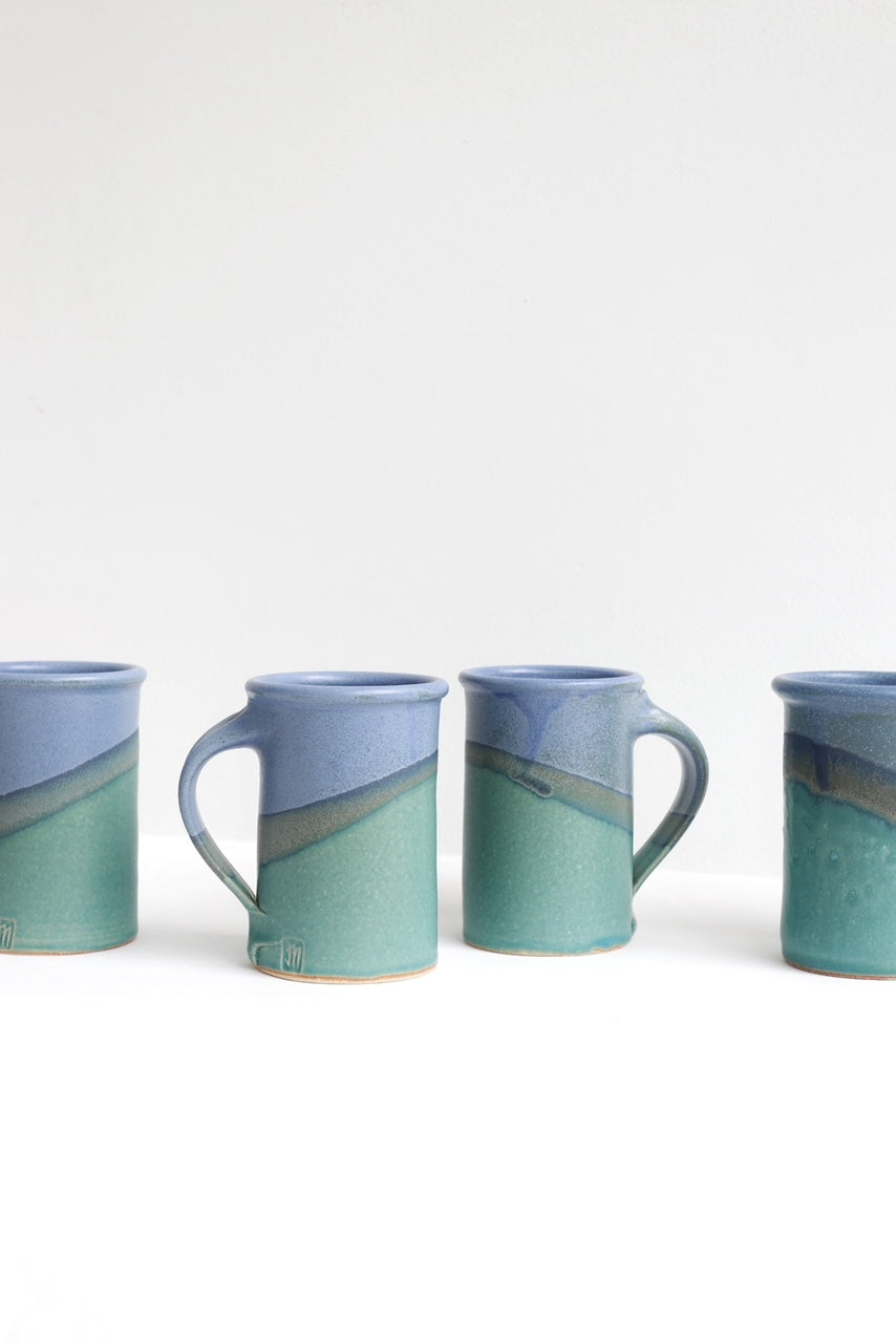 Studio Pottery Mug Set