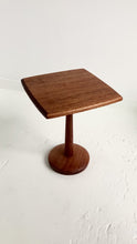 Load and play video in Gallery viewer, Handmade Wood Swivel Side Table
