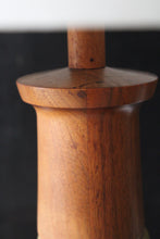Load image into Gallery viewer, Martz Ceramic &amp; Walnut Lamp By Marshall Studios
